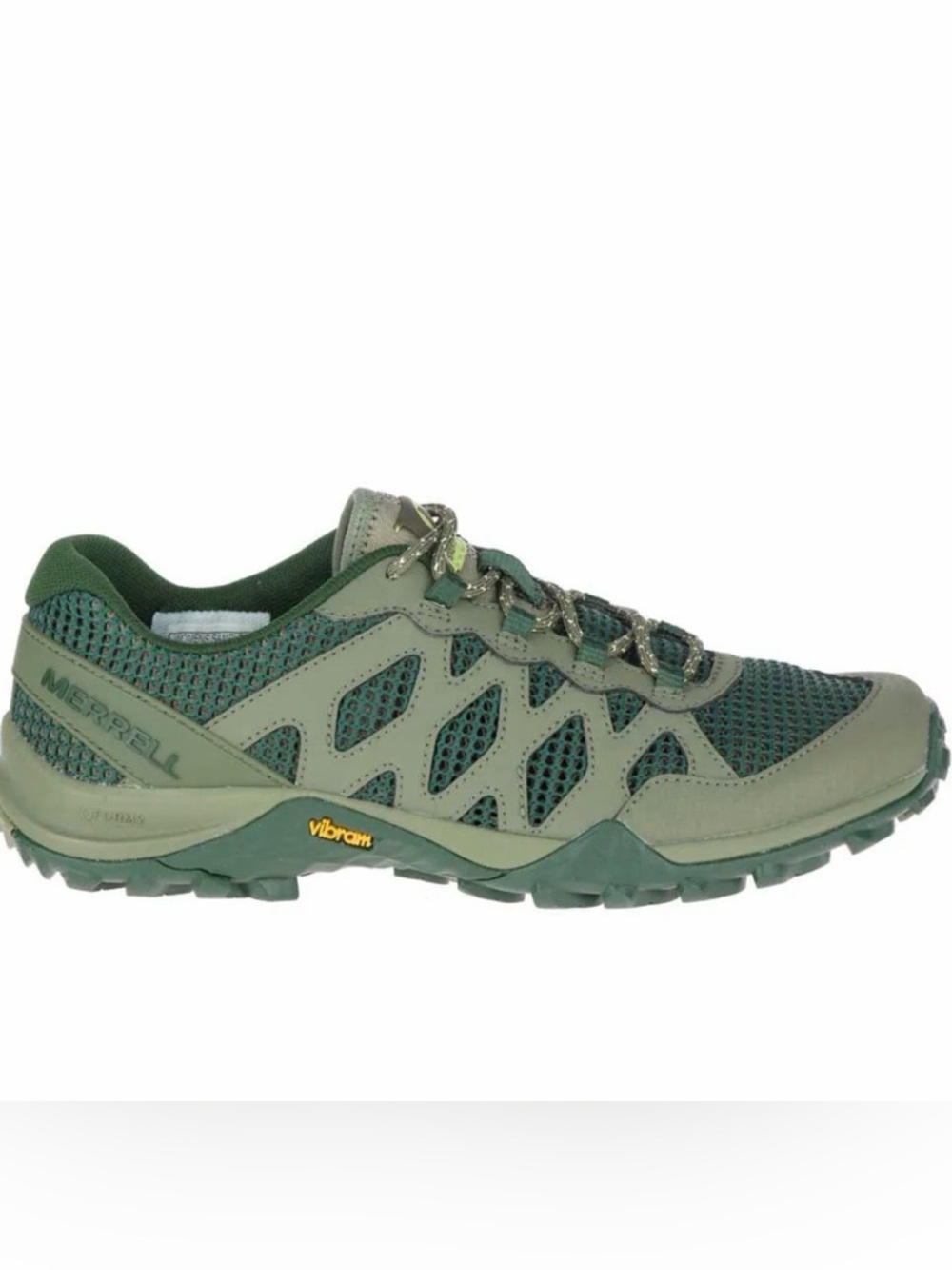 Merrell Olive Green Trail Hiking Shoe
